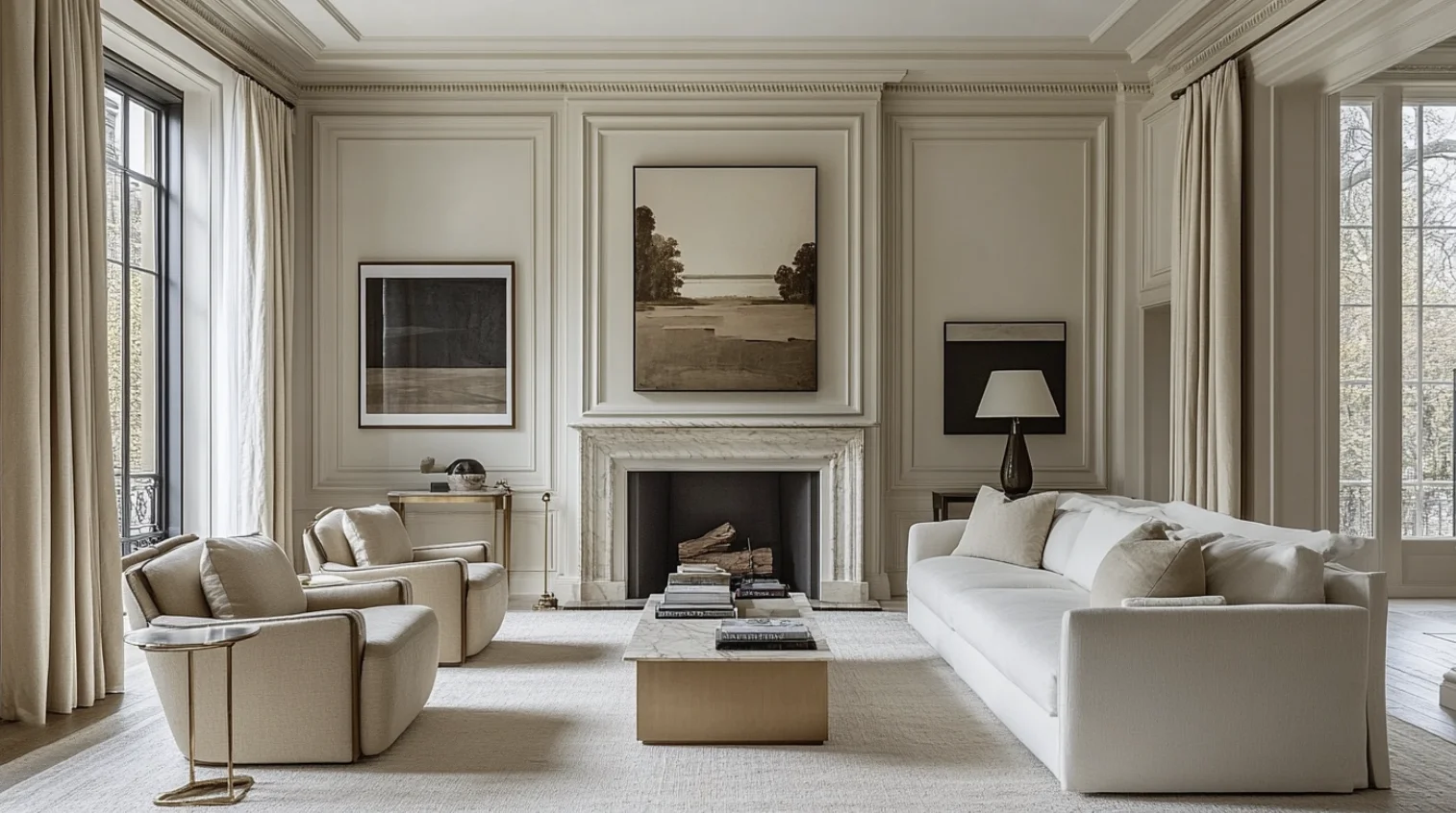 Living Room — Transitional Heritage